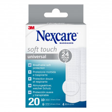 3M Nexcare Pflaster Soft Touch Universal 3 Grössen assortiert
