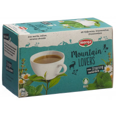 Mountain Lovers Tee mit Hülle Bio Knospe