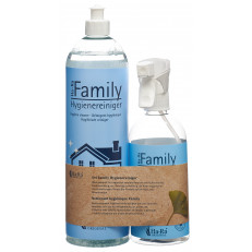 Family Hygienereiniger Set Sprühflasche und Vorratsflasche