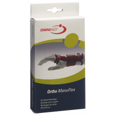 Ortho Manu Flex Handgelenk-Bandage M 22cm links schwarz