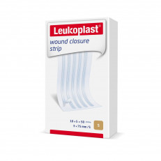 Leukoplast wound closure strip 3x75mm weiss