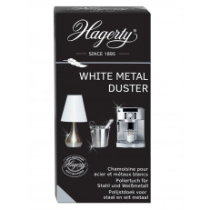 Hagerty White Metal Duster 55x36cm