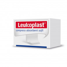 Leukoplast compress absorbent 10x10cm soft steril