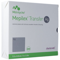 Mepilex Transfer Ag Drainageverband 7.5x8.5cm