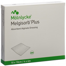 Melgisorb Alginat-Verband 10x10cm steril