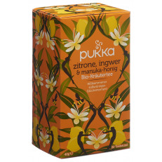 Pukka Zitrone Ingwer & Manuka-Honig Tee Bio
