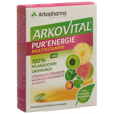 Arkovital Pur'Energie Natürliche Multivitamine und Mineralien Tablette Vitamin+Mineral