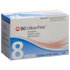 BD ULTRA-Fine Pen Nadel 31G 0.25x8mm