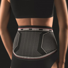 BORT select Lady Rückenbandage Gr0 mit Pelotte schwarz