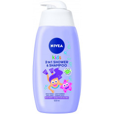 NIVEA Kids 2in1 Shower & Shampoo Girl