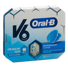 V6 OralB Kaugummi Peppermint
