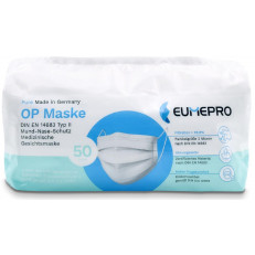 EUMEPRO OP Maske weiss Typ II Pure Made in Germany