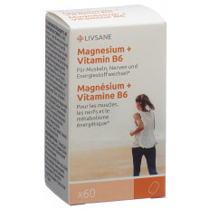 LIVSANE Magnesium + Vitamin B6 Tablette