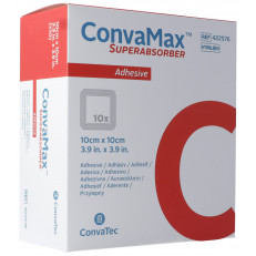 ConvaMax Superabsorber 10x10cm adhäsiv