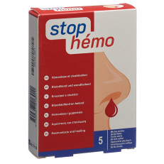 stop hémo Watte hämostatisch steril einzeln verpackt