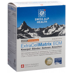 ExtraCellMatrix Matrix ECM Drink für Gelenke Knorpel Bänder Sehnen und Knochen Aroma Orange