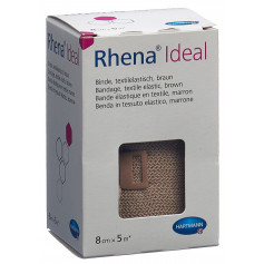Rhena Ideal Elastische Binde 8cmx5m hautfarben