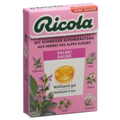 Ricola Salbei Kräuterbonbons ohne Zucker mit Stevia